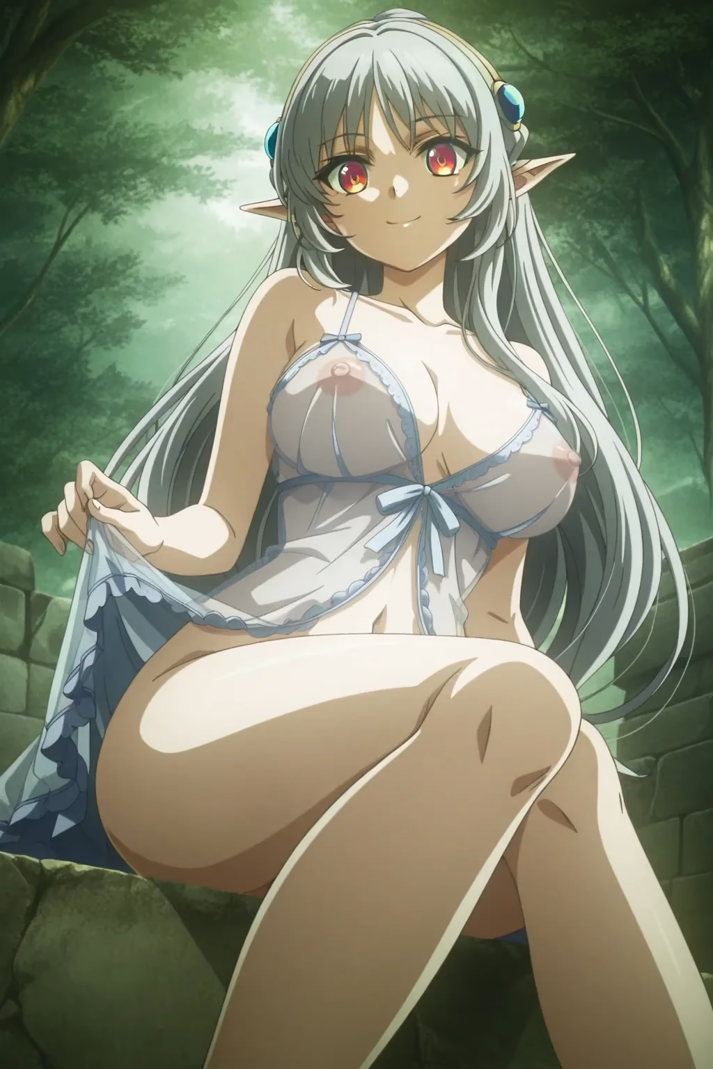 Amelia Rosequartz - My Status as an Assassin Obviously Exceeds the Hero's (Ansatsusha de Aru Ore no Status ga Yuusha yori mo Akiraka ni Tsuyoi no da ga) - Hentai Gallery 8 - 395 Images — image 128 of 395