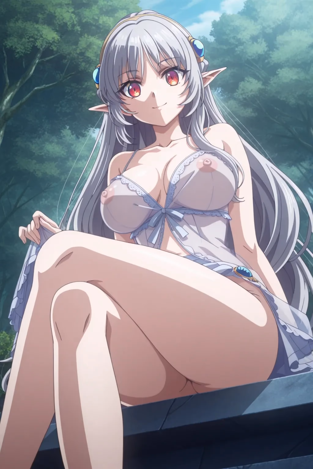 Amelia Rosequartz - My Status as an Assassin Obviously Exceeds the Hero's (Ansatsusha de Aru Ore no Status ga Yuusha yori mo Akiraka ni Tsuyoi no da ga) - Hentai Gallery 8 - 395 Images — image 154 of 395
