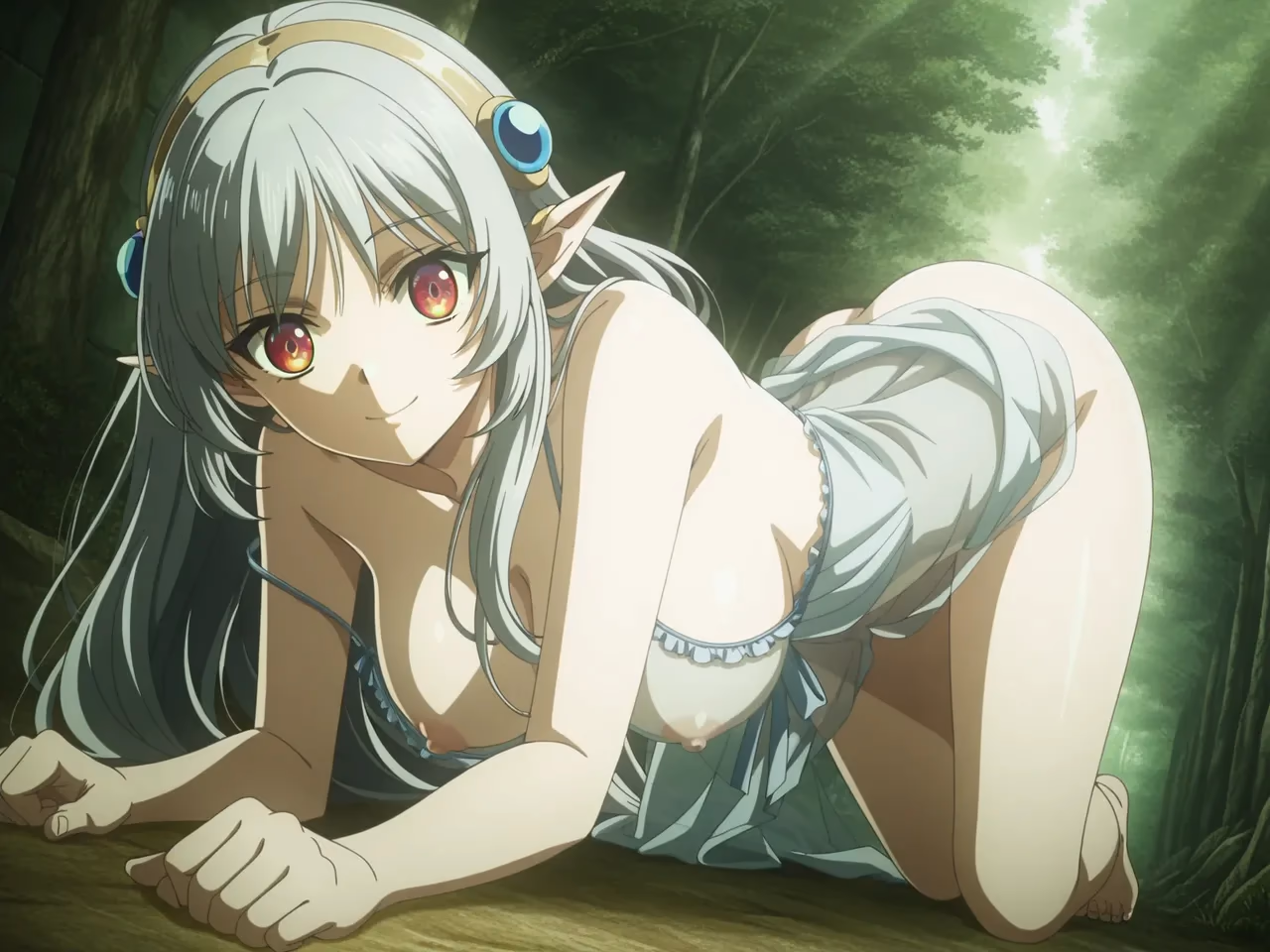 Amelia Rosequartz - My Status as an Assassin Obviously Exceeds the Hero's (Ansatsusha de Aru Ore no Status ga Yuusha yori mo Akiraka ni Tsuyoi no da ga) - Hentai Gallery 8 - 395 Images — image 350 of 395