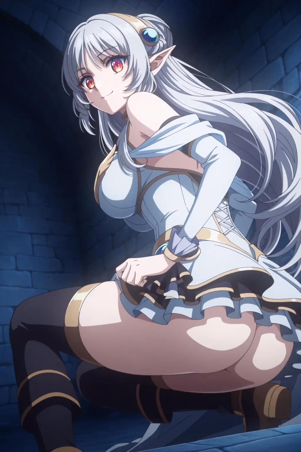 Amelia Rosequartz - My Status as an Assassin Obviously Exceeds the Hero's (Ansatsusha de Aru Ore no Status ga Yuusha yori mo Akiraka ni Tsuyoi no da ga) - Hentai Gallery 9 - 424 Images — image 282 of 424
