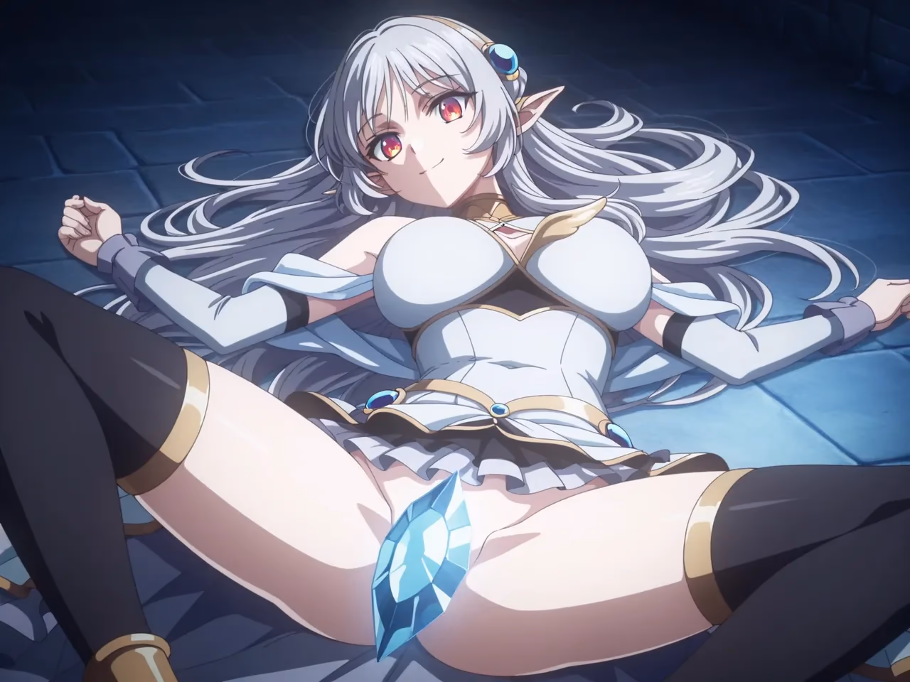Amelia Rosequartz - My Status as an Assassin Obviously Exceeds the Hero's (Ansatsusha de Aru Ore no Status ga Yuusha yori mo Akiraka ni Tsuyoi no da ga) - Hentai Gallery 9 - 424 Images — image 376 of 424