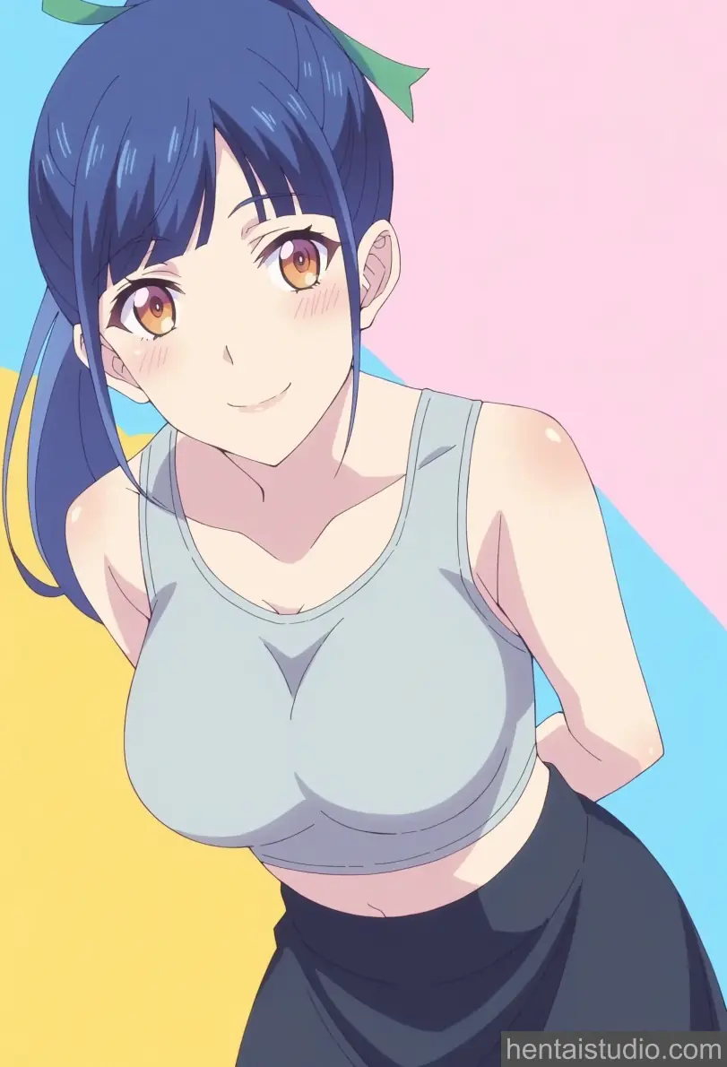 Ami Tsuruga from The Cafe Terrace And Its Goddesses hentai art 13 of 65