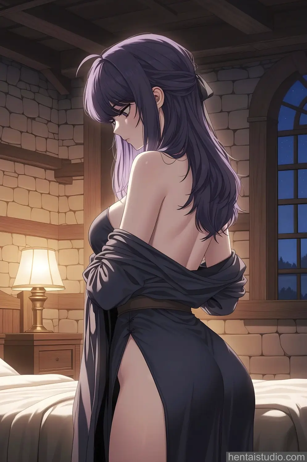 Anastasia Zelenska Black Witch from Sss Class Suicide Hunter hentai art 7 of 99