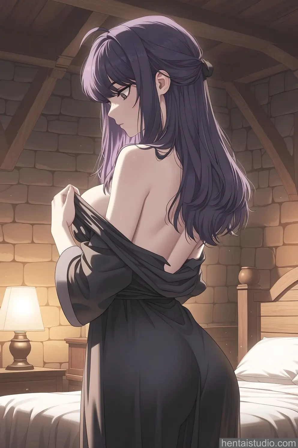 Anastasia Zelenska Black Witch from Sss Class Suicide Hunter hentai art 8 of 99