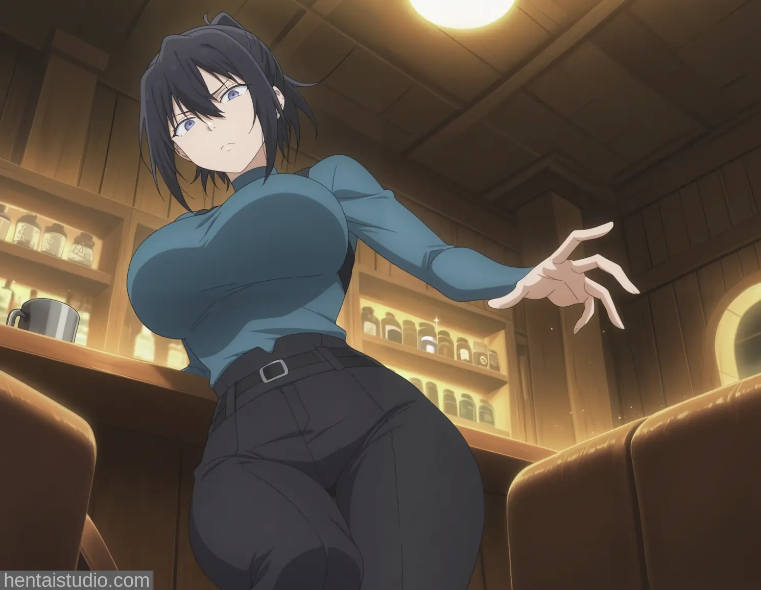 Anemone from The Shy Hero And The Assassin Princesses hentai art 53 of 60