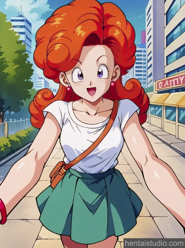 Angela from Dragon Ball Z hentai art 13 of 181