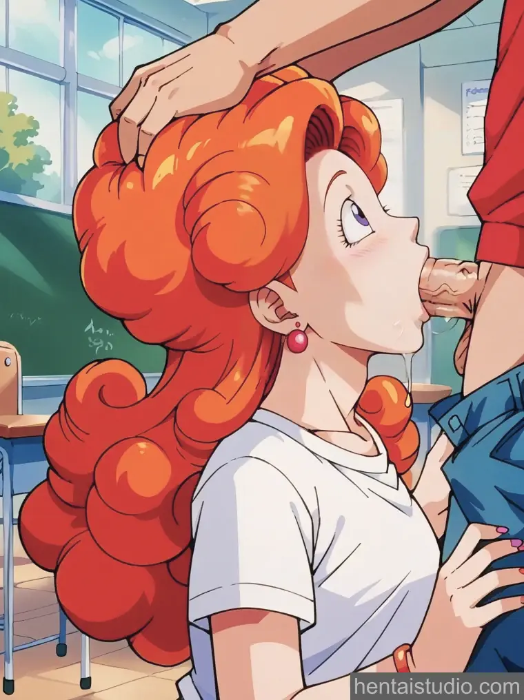 Angela from Dragon Ball Z hentai art 66 of 181