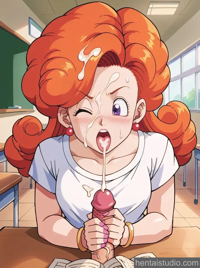 Angela from Dragon Ball Z hentai art 81 of 181