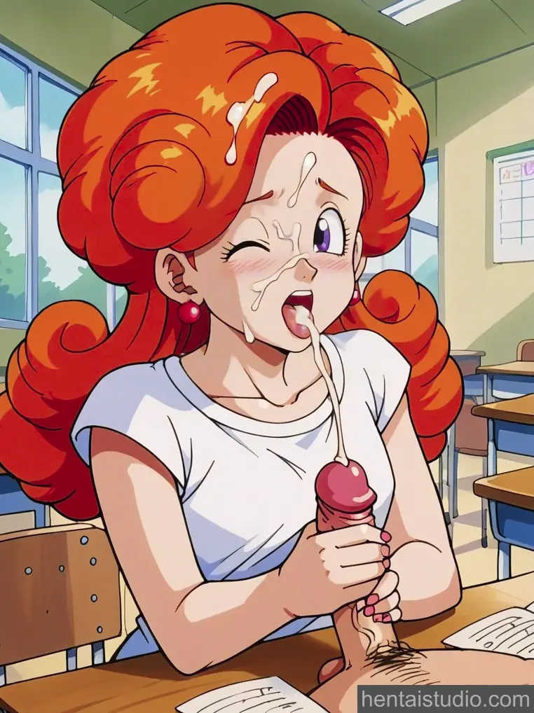 Angela from Dragon Ball Z hentai art 84 of 181