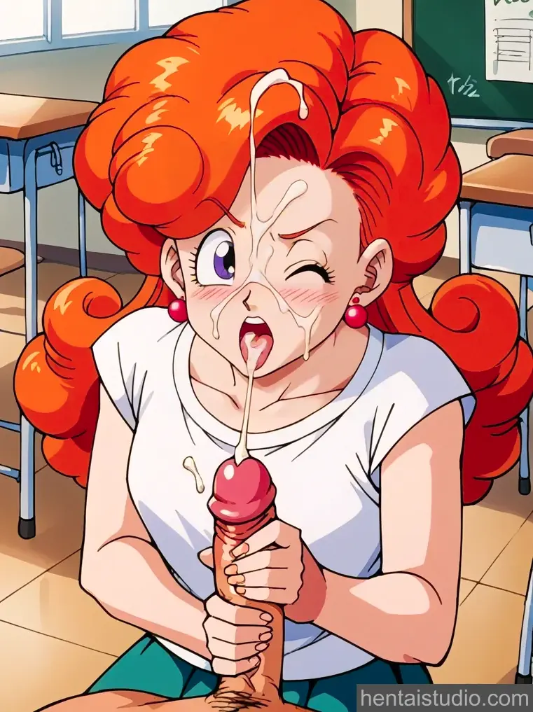 Angela from Dragon Ball Z hentai art 85 of 181