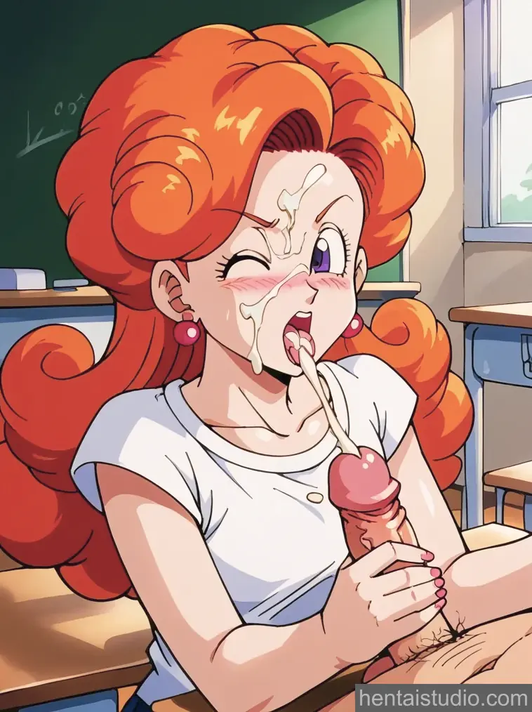 Angela from Dragon Ball Z hentai art 86 of 181