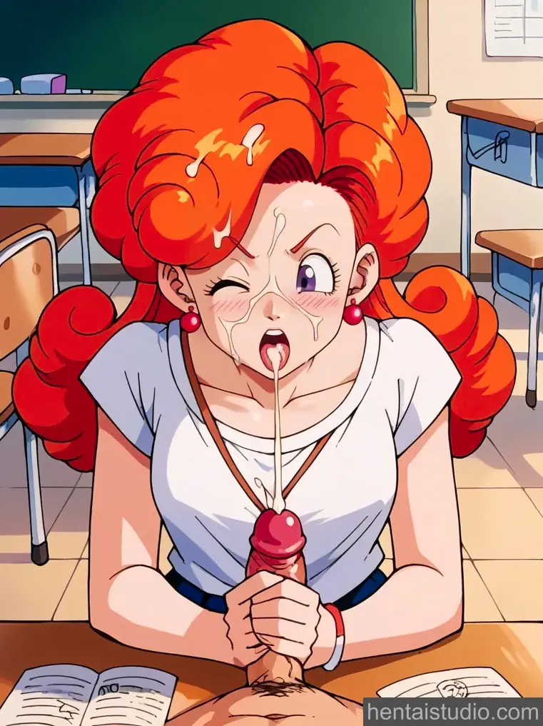 Angela from Dragon Ball Z hentai art 88 of 181