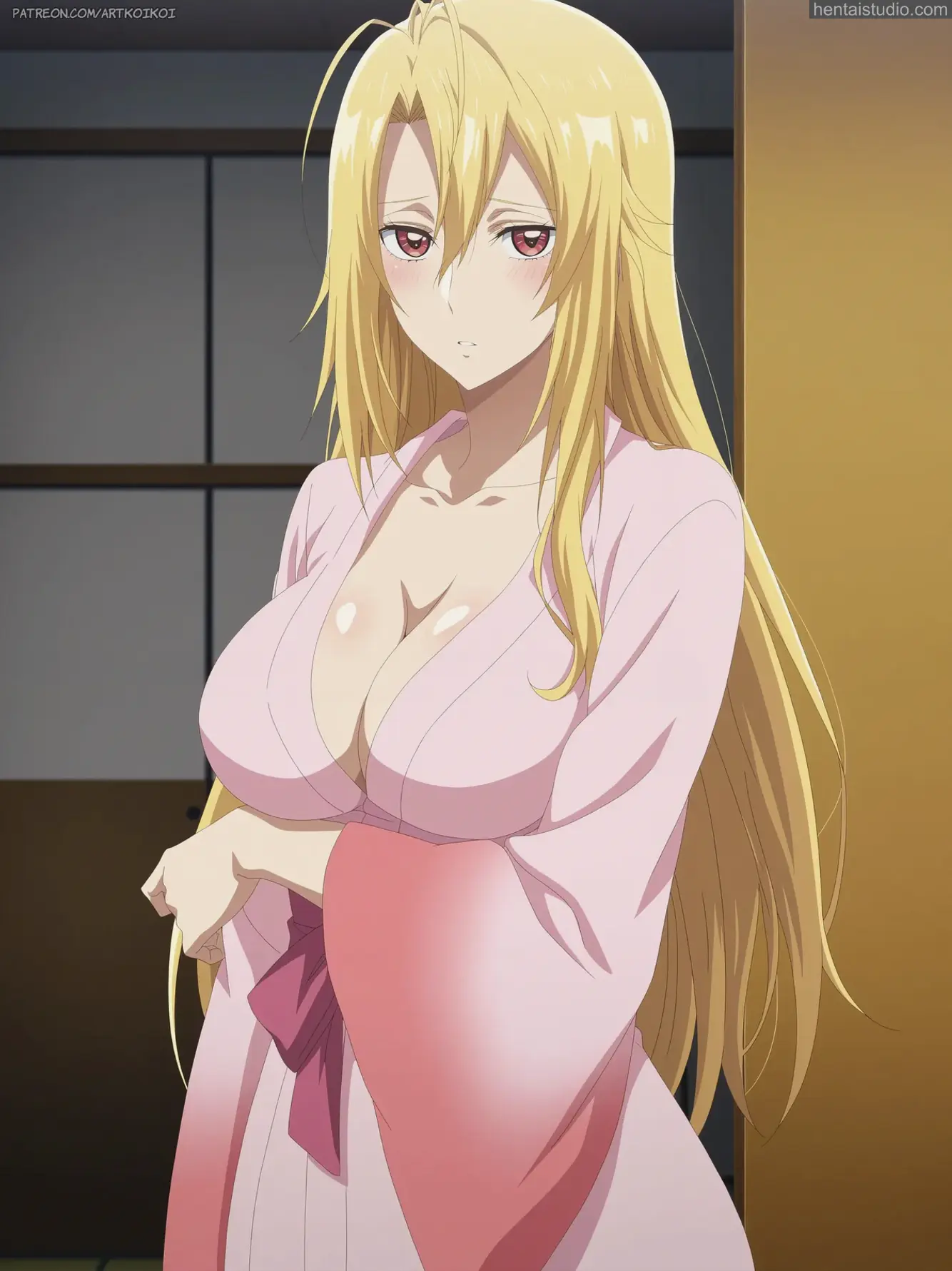 Angelica Rapha Redgrave from Trapped In A Dating Sim: The World Of Otome Games Is Tough For Mobs hentai art 1 of 38