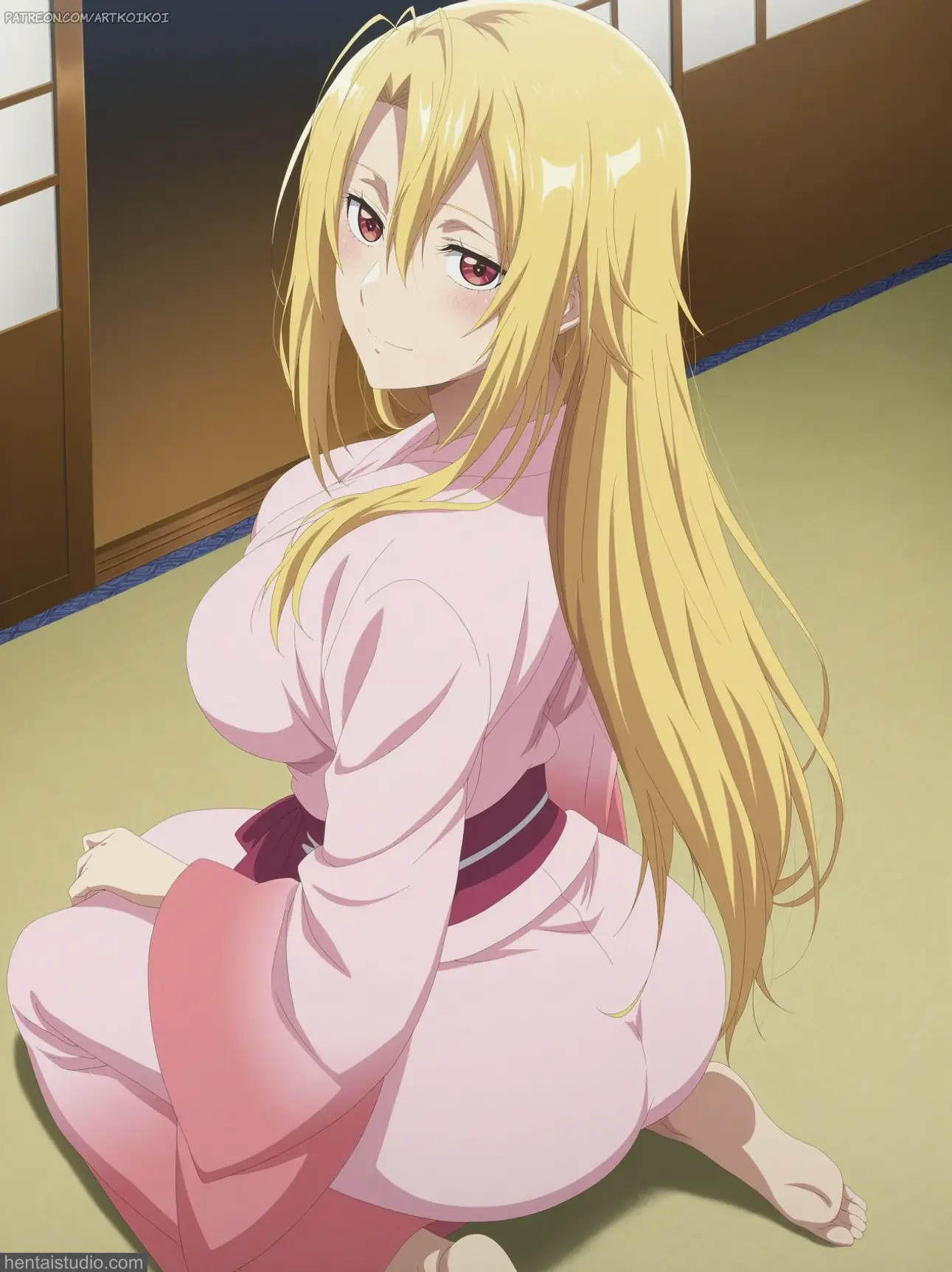 Angelica Rapha Redgrave from Trapped In A Dating Sim: The World Of Otome Games Is Tough For Mobs hentai art 15 of 38