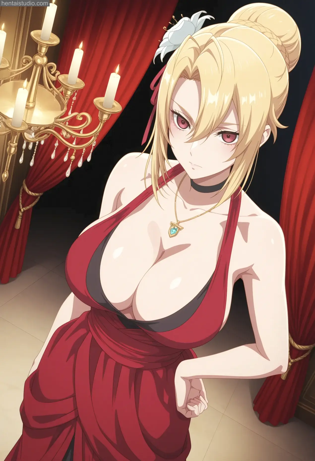 Angelica Rapha Redgrave from Trapped In A Dating Sim: The World Of Otome Games Is Tough For Mobs hentai art 3 of 152