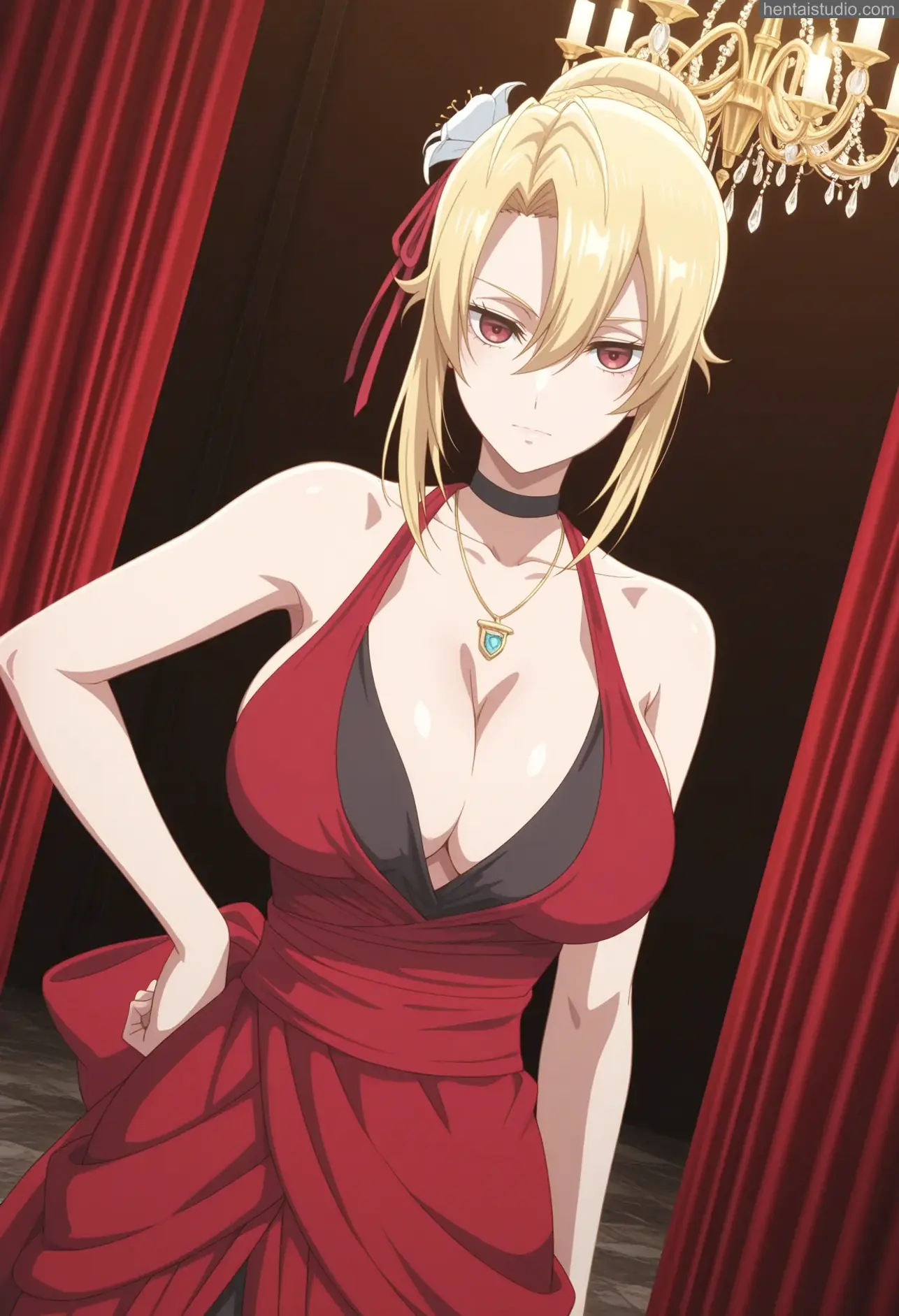 Angelica Rapha Redgrave from Trapped In A Dating Sim: The World Of Otome Games Is Tough For Mobs hentai art 4 of 152