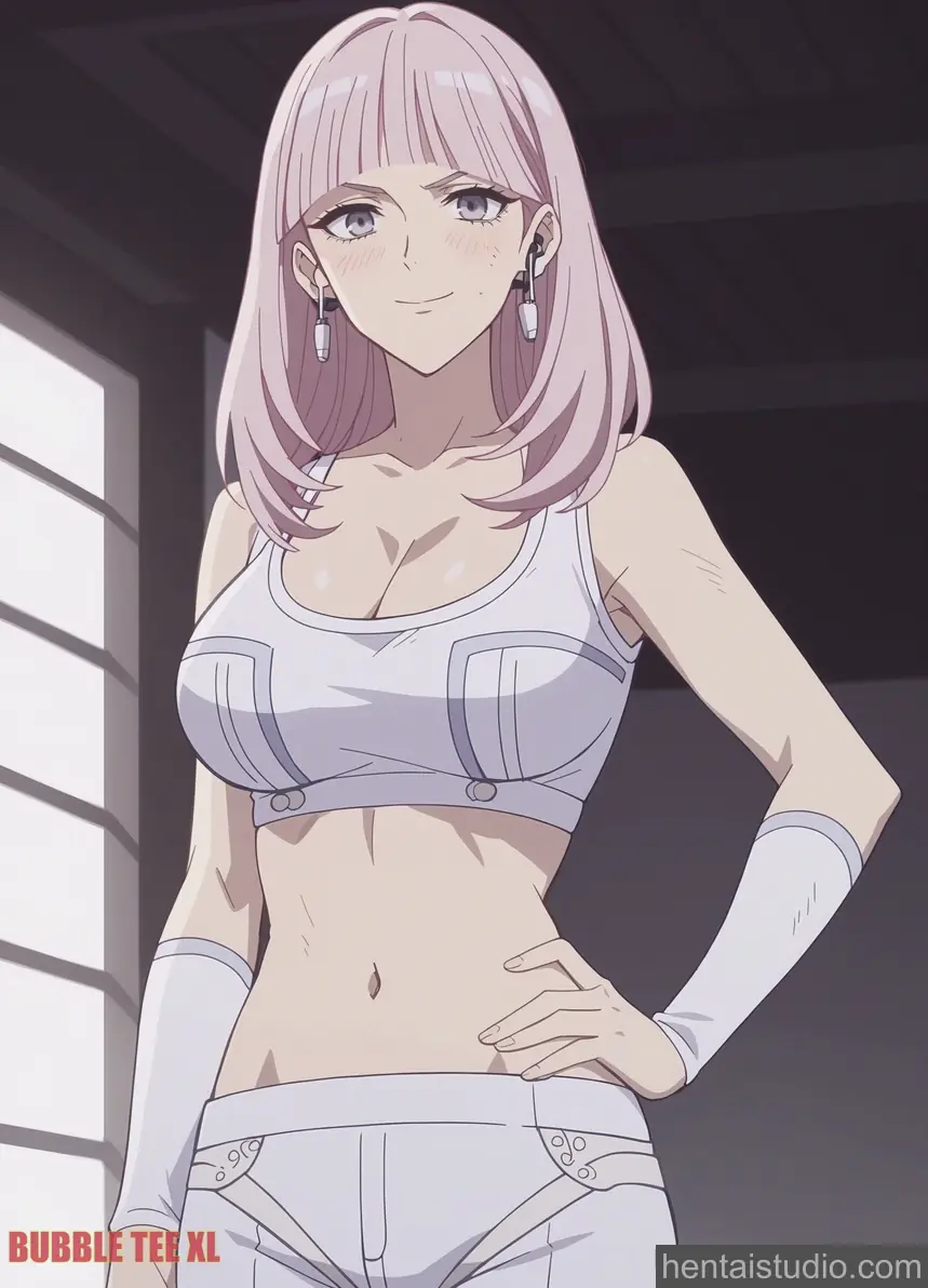 Angelica Yukino | Go Go Loser Ranger – hentai anime character, Angelica Yukino, Go Go Loser Ranger, Sentai Daishikkaku, Pink Hair, Panties