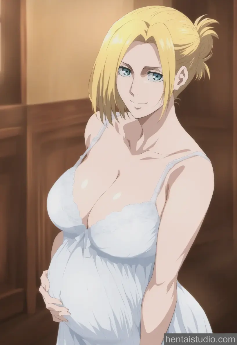 Annie Leonhart from Attack On Titan hentai art 17 of 24