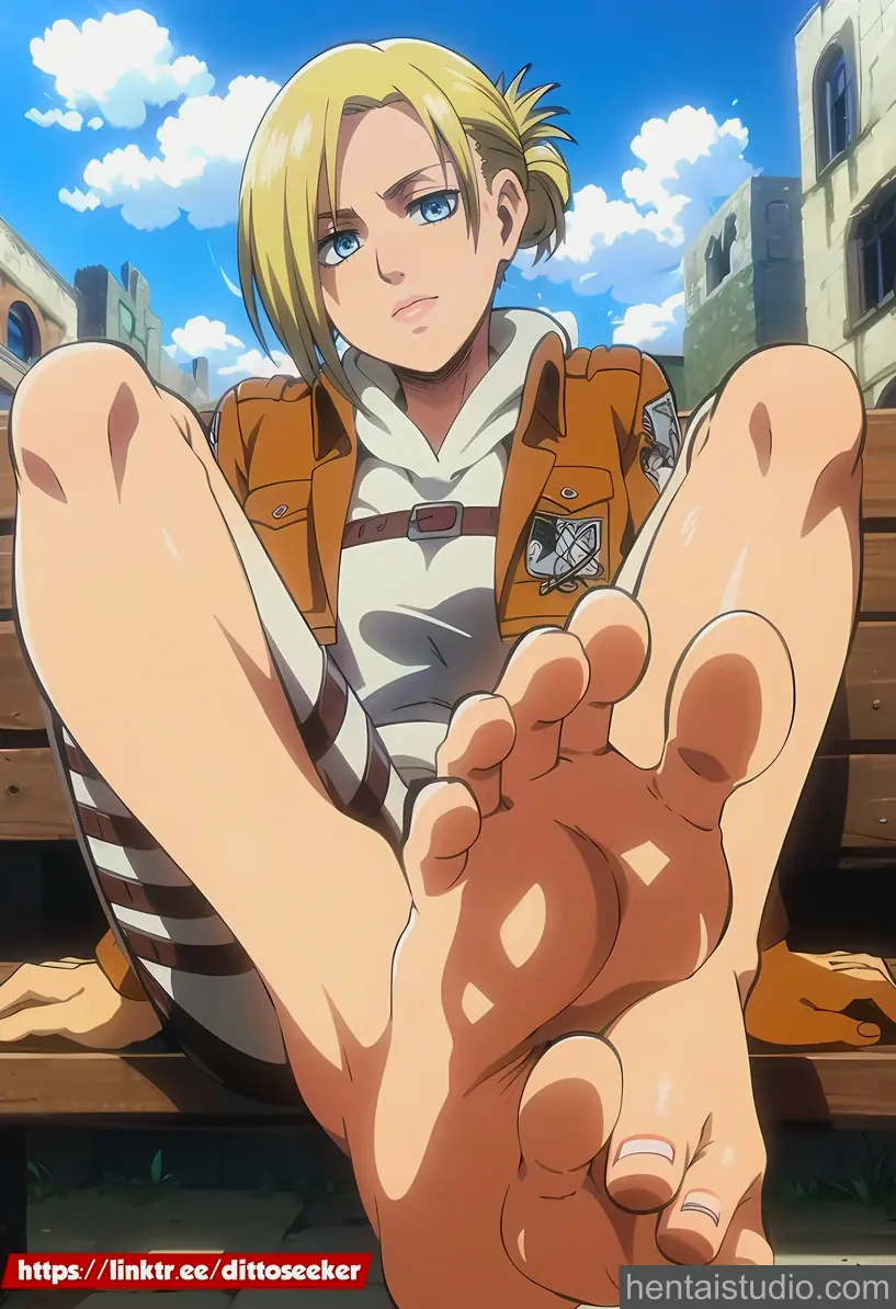 Annie Leonhart from Attack On Titan hentai art 4 of 5