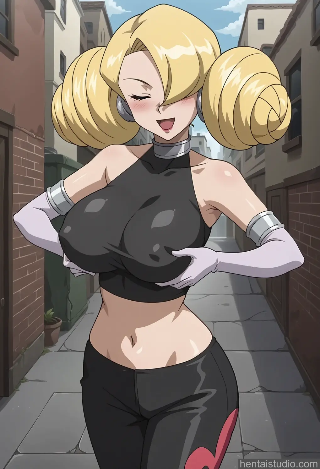Annie from Pokemon hentai art 12 of 67