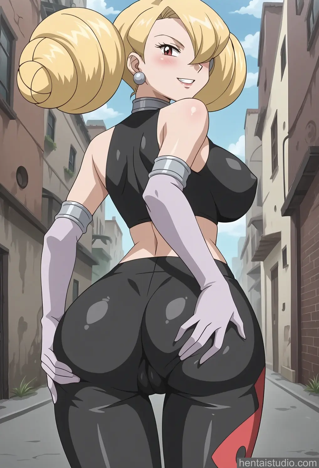 Annie from Pokemon hentai art 16 of 67