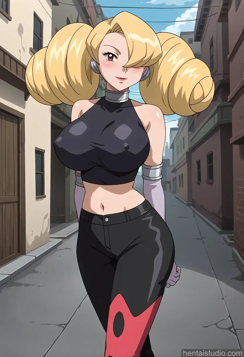 Annie from Pokemon hentai art 6 of 67