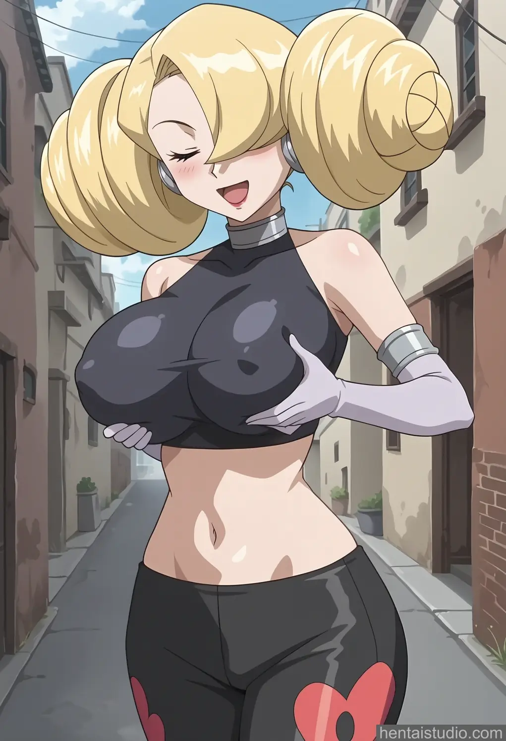 Annie from Pokemon hentai art 9 of 67