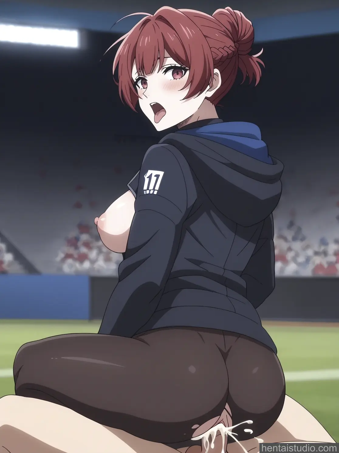 Anri Teieri from Blue Lock hentai art 77 of 128