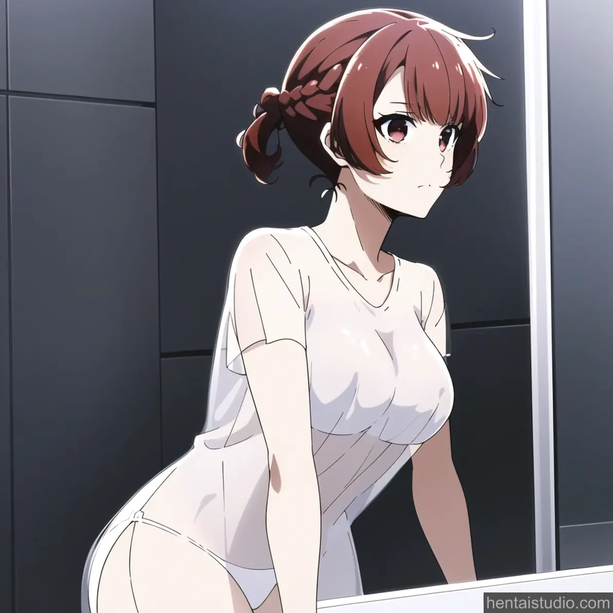 Anri Teieri from Blue Lock hentai art 10 of 11