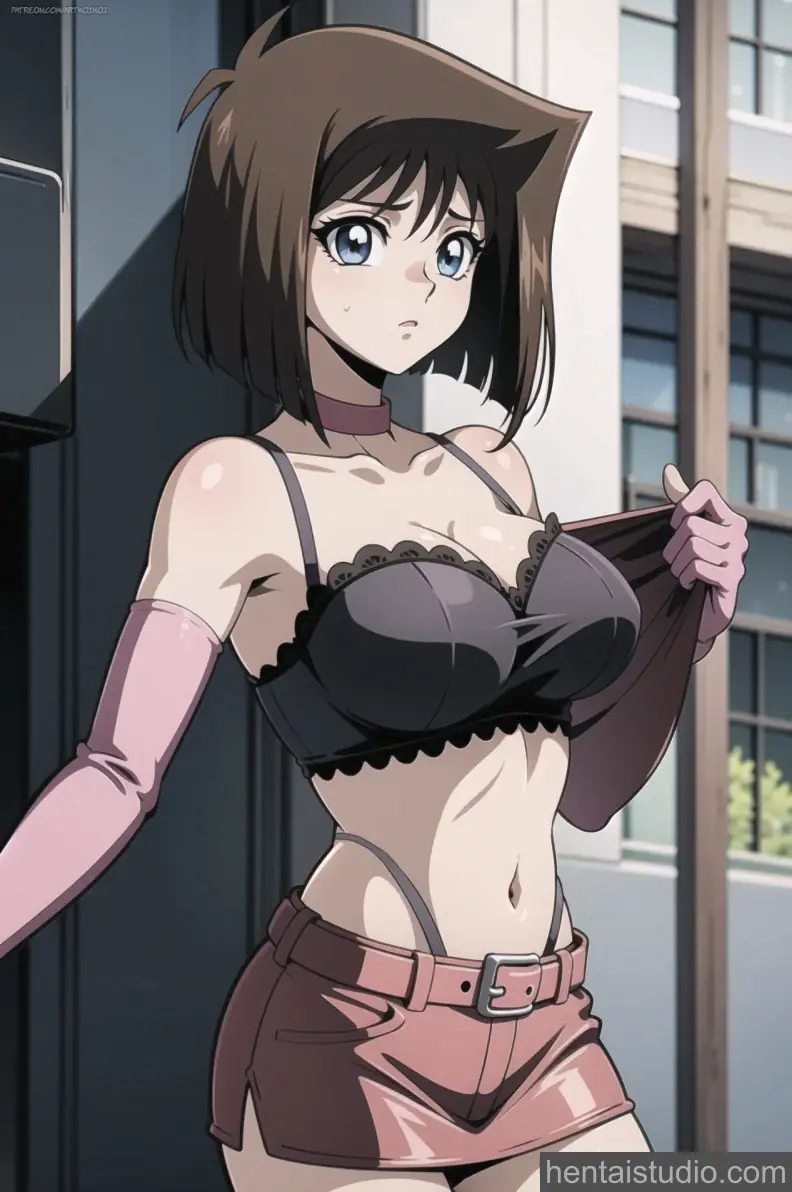 Anzu Mazaki | Yu Gi Oh – hentai anime character, Anzu Mazaki, Yu Gi Oh, Tea Gardner, Short Hair, Brunette, Anime, Anal, Cowgirl, Thong, Pussy, Uncensored
