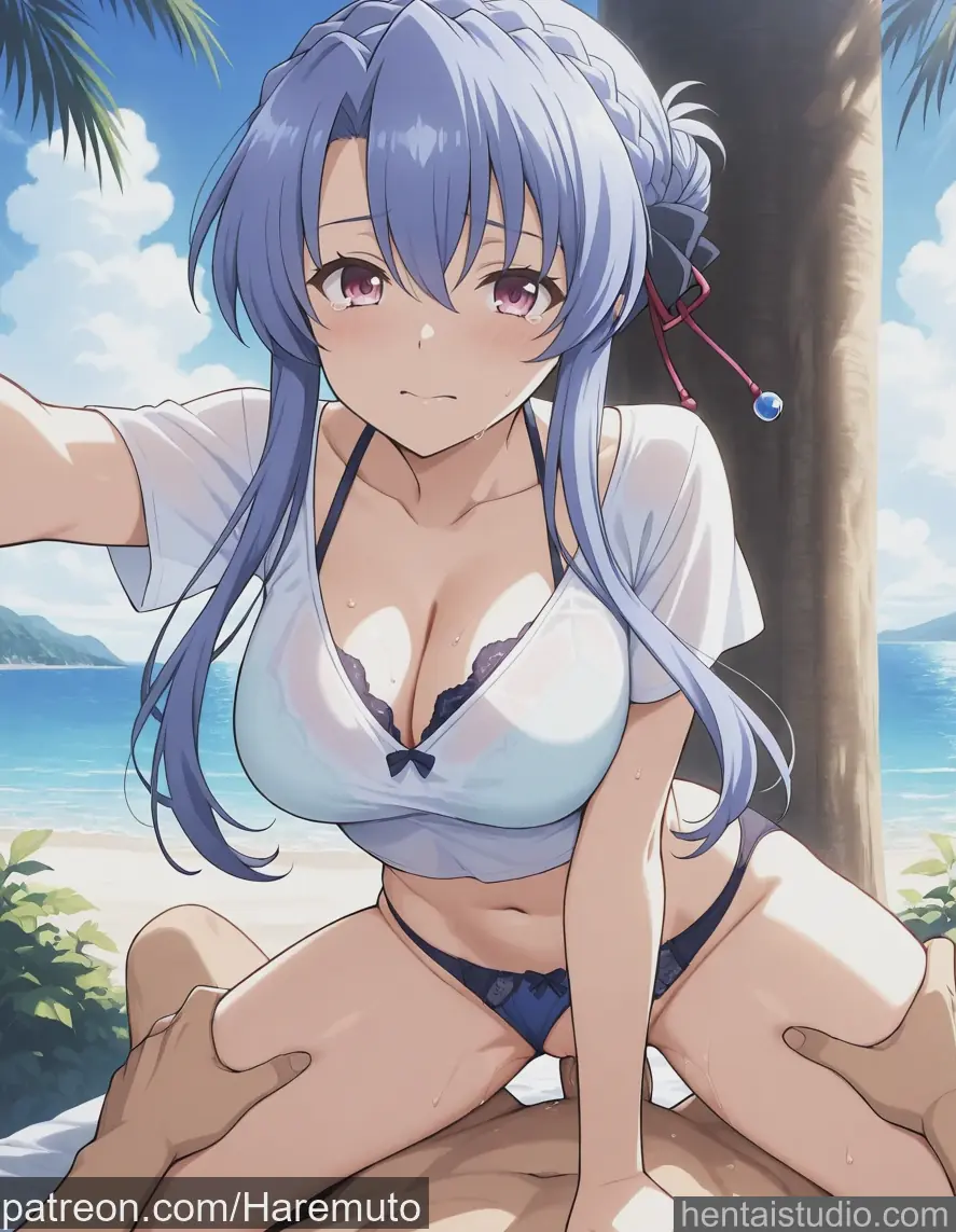 Ao Sorakado from Summer Pockets hentai art 15 of 19