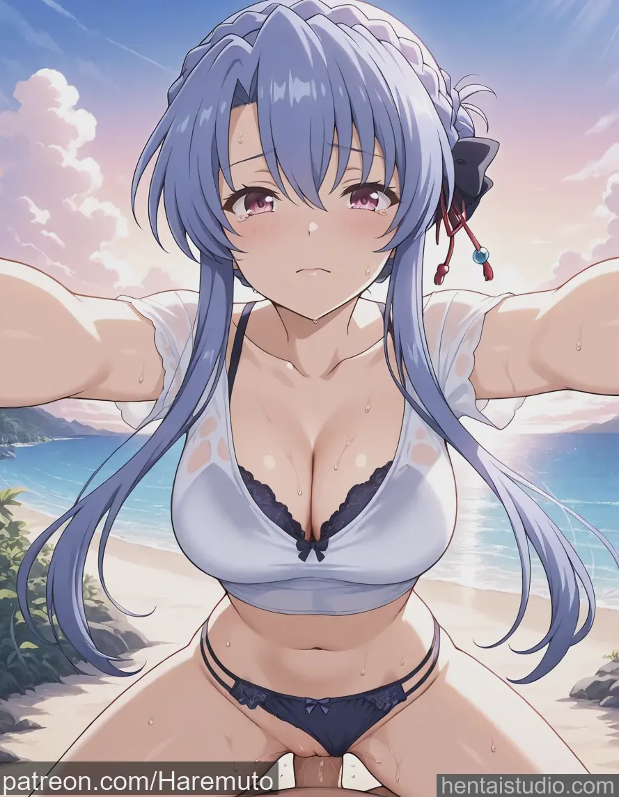 Ao Sorakado from Summer Pockets hentai art 16 of 19