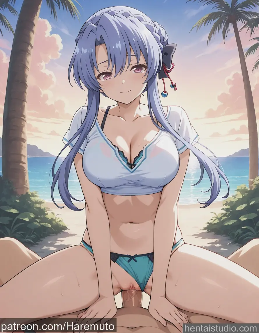 Ao Sorakado from Summer Pockets hentai art 18 of 19