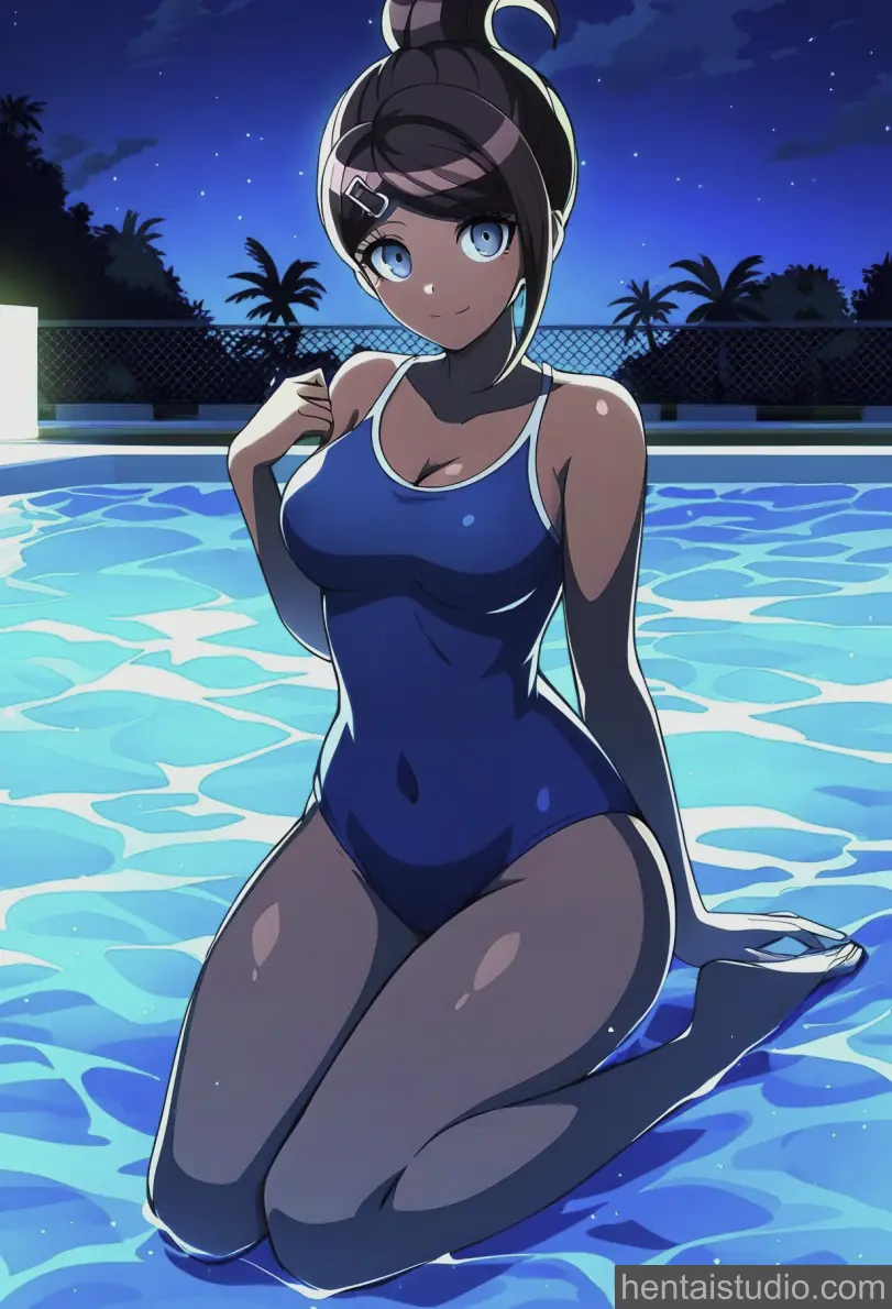 Aoi Asahina from Danganronpa hentai art 1 of 124