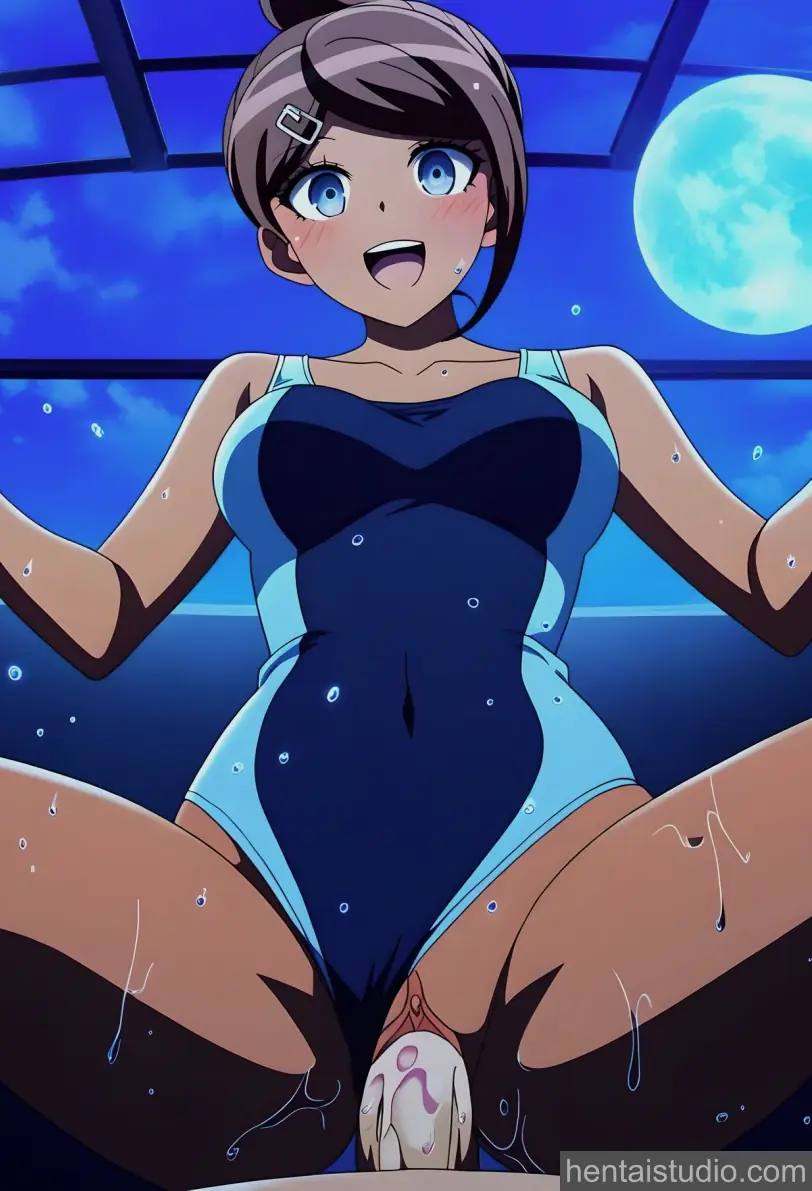 Aoi Asahina from Danganronpa hentai art 24 of 124