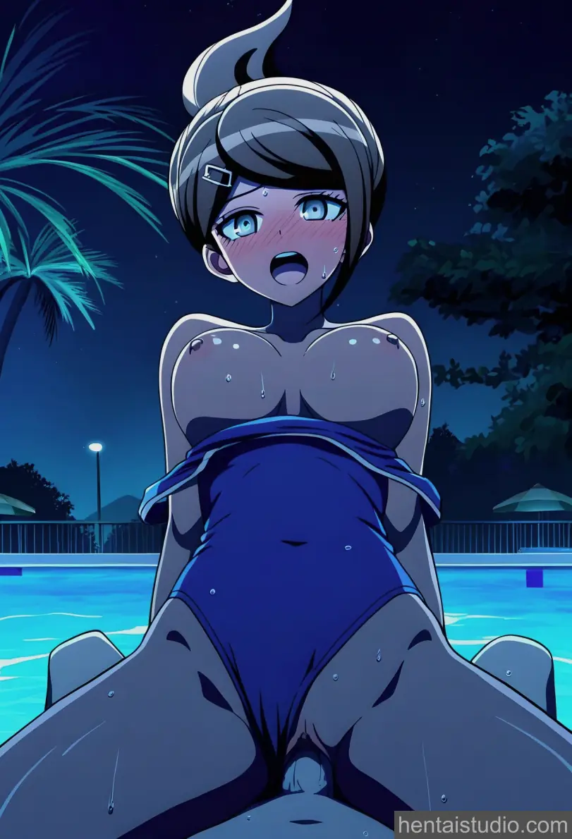 Aoi Asahina from Danganronpa hentai art 31 of 124