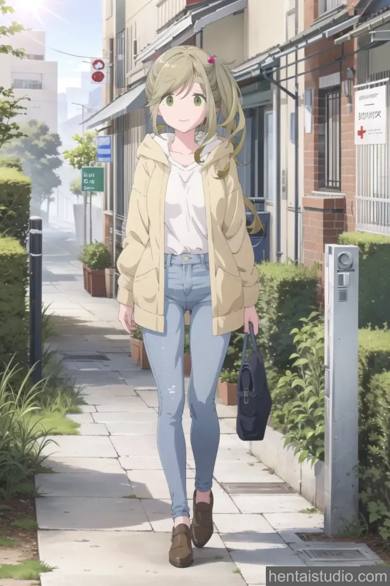 Aoi Inuyama from Laid Back Camp hentai art 13 of 112
