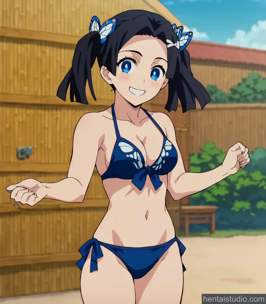 Aoi Kanzaki from Demon Slayer hentai art 33 of 67