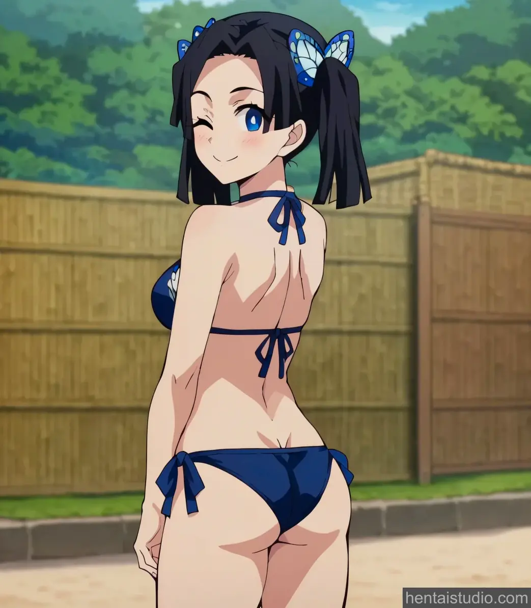 Aoi Kanzaki from Demon Slayer hentai art 65 of 67