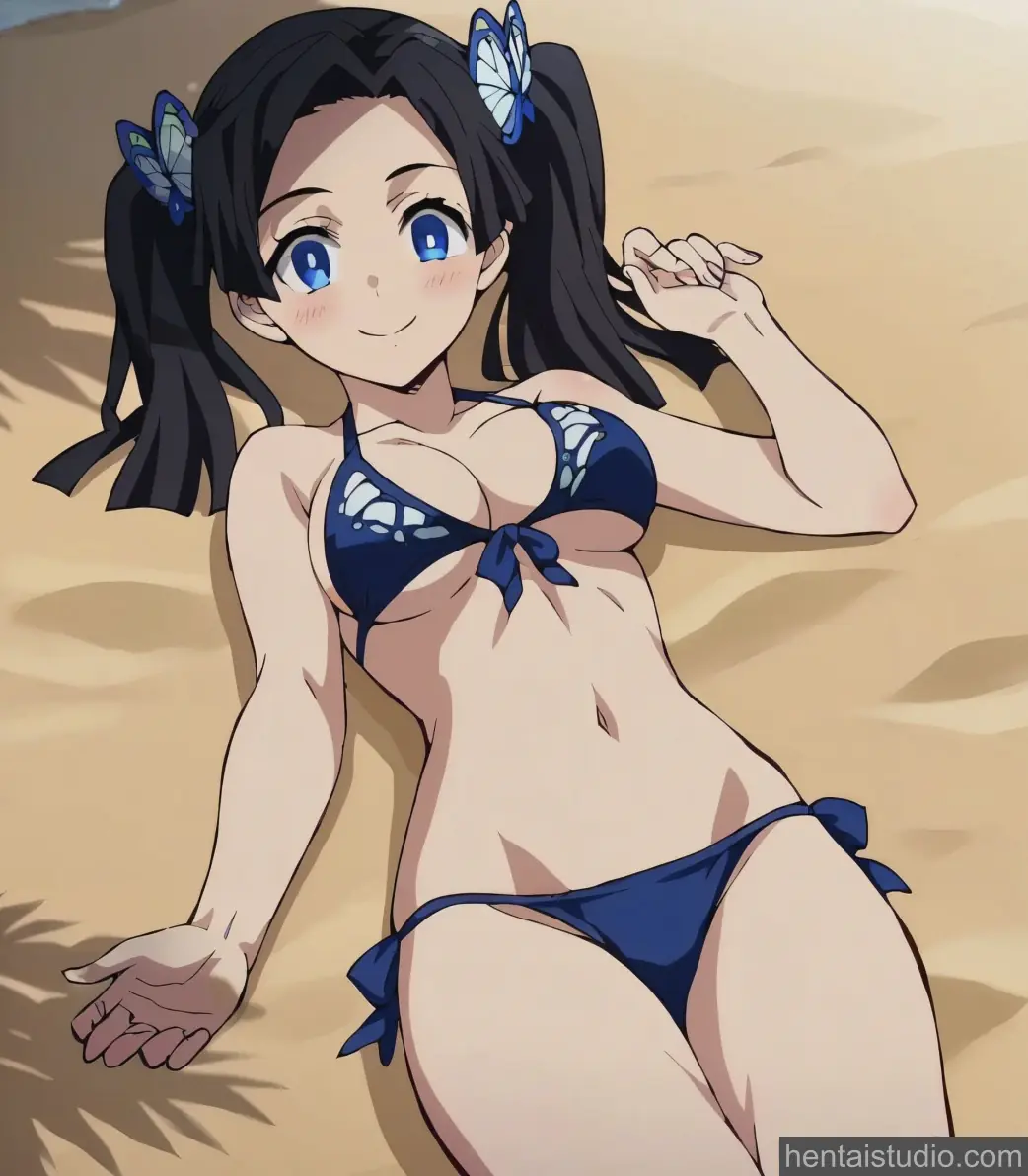 Aoi Kanzaki from Demon Slayer hentai art 66 of 67