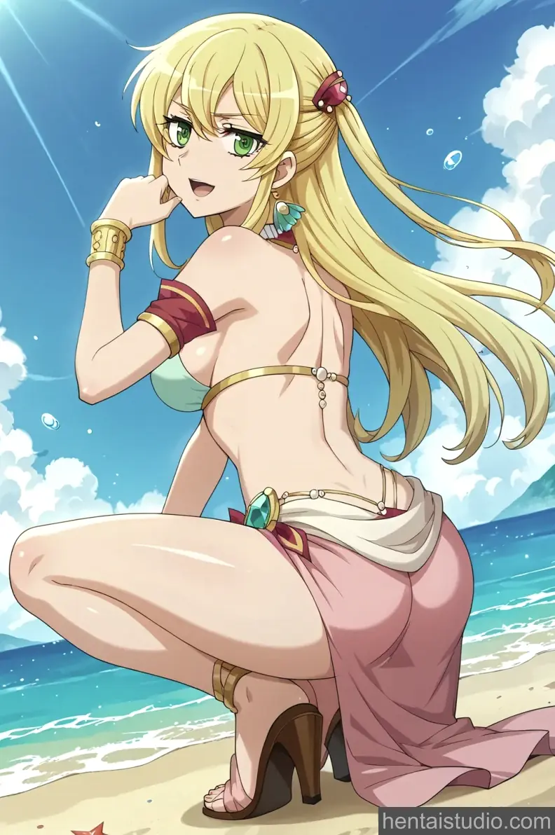 Aphrodite from Danmachi Is It Wrong To Try To Pick Up Girls In A Dungeon hentai art 10 of 122