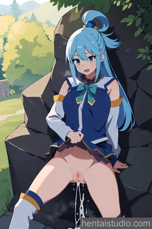 Aqua - KonoSuba: God's Blessing on This Wonderful World! (Kono Subarashii Sekai ni Shukufuku wo!) - Hentai Gallery 12 - 41 Images — image 12 of 41