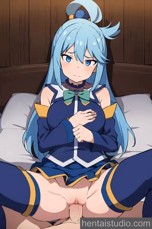 Aqua - KonoSuba: God's Blessing on This Wonderful World! (Kono Subarashii Sekai ni Shukufuku wo!) - Hentai Gallery 12 - 41 Images — image 2 of 41