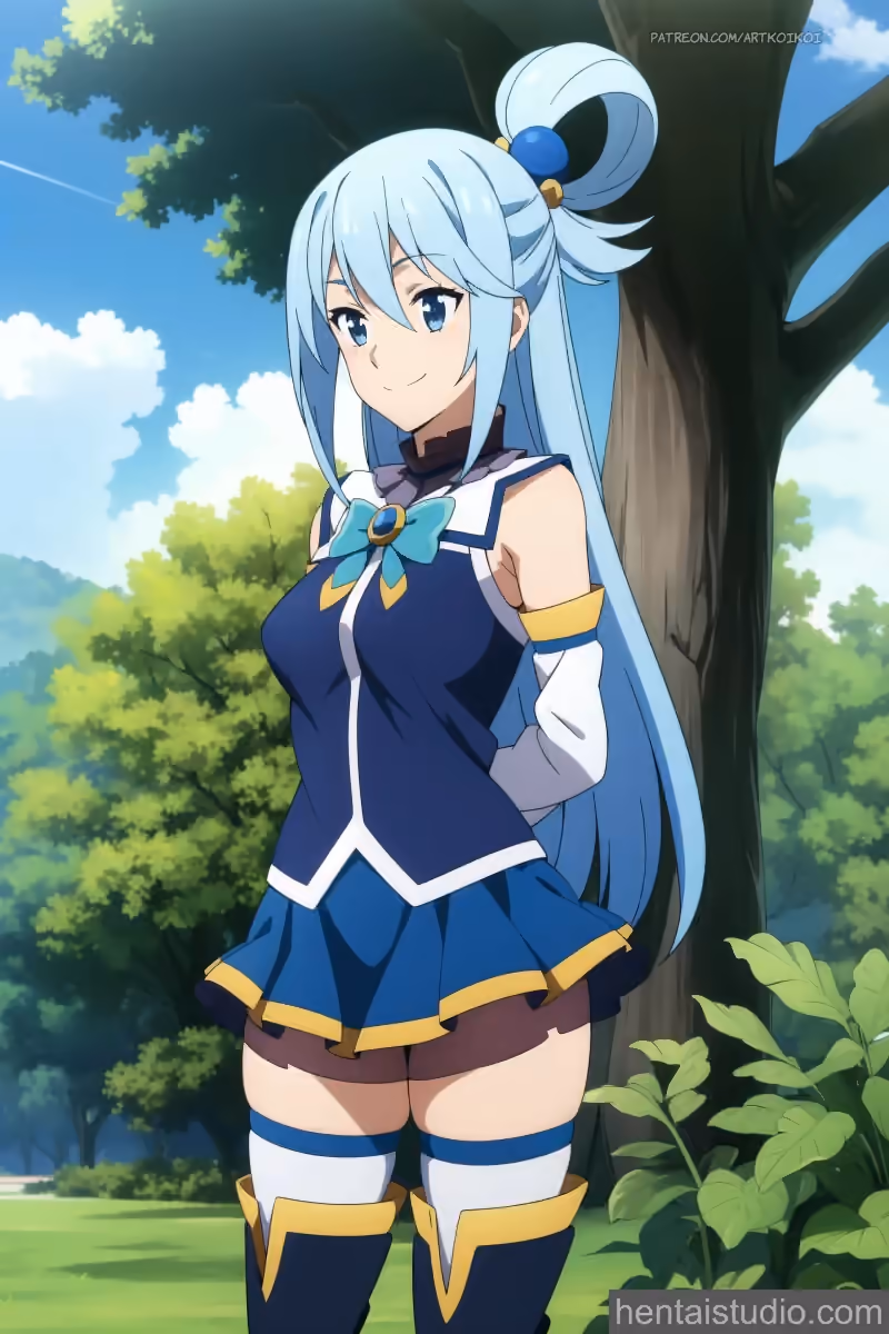 Aqua - KonoSuba: God's Blessing on This Wonderful World! (Kono Subarashii Sekai ni Shukufuku wo!) - Hentai Gallery 13 - 27 Images — image 1 of 27
