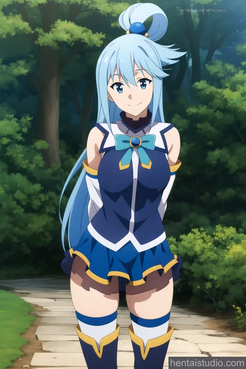 Aqua - KonoSuba: God's Blessing on This Wonderful World! (Kono Subarashii Sekai ni Shukufuku wo!) - Hentai Gallery 13 - 27 Images — image 12 of 27