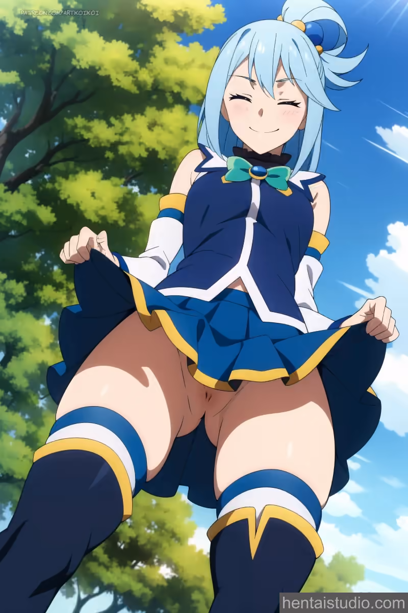 Aqua - KonoSuba: God's Blessing on This Wonderful World! (Kono Subarashii Sekai ni Shukufuku wo!) - Hentai Gallery 13 - 27 Images — image 22 of 27