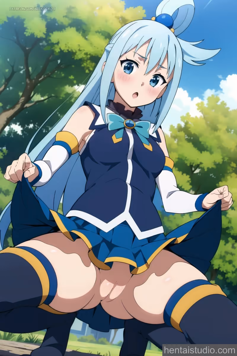 Aqua - KonoSuba: God's Blessing on This Wonderful World! (Kono Subarashii Sekai ni Shukufuku wo!) - Hentai Gallery 13 - 27 Images — image 24 of 27
