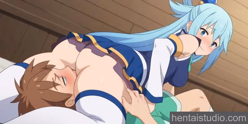 Aqua - KonoSuba: God's Blessing on This Wonderful World! (Kono Subarashii Sekai ni Shukufuku wo!) - Hentai Gallery 3 - 112 Images — image 100 of 112