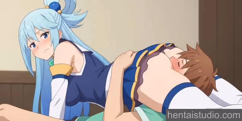 Aqua - KonoSuba: God's Blessing on This Wonderful World! (Kono Subarashii Sekai ni Shukufuku wo!) - Hentai Gallery 3 - 112 Images — image 101 of 112