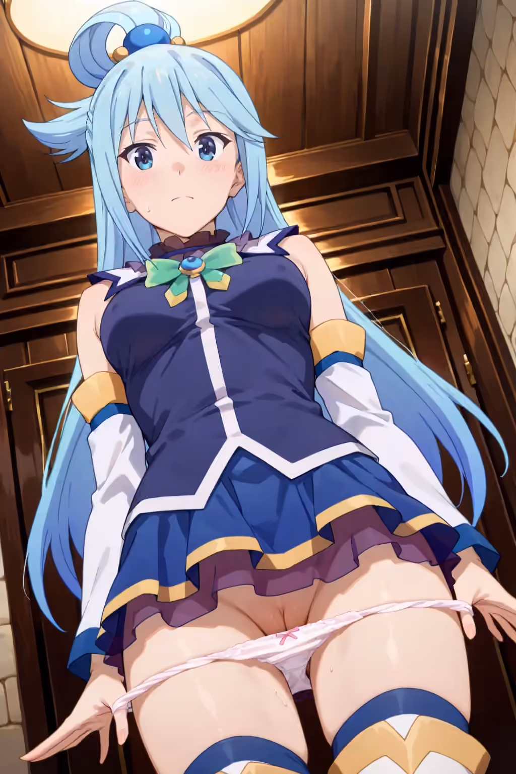 Aqua - KonoSuba: God's Blessing on This Wonderful World! (Kono Subarashii Sekai ni Shukufuku wo!) - Hentai Gallery 24 - 30 Images — image 1 of 30